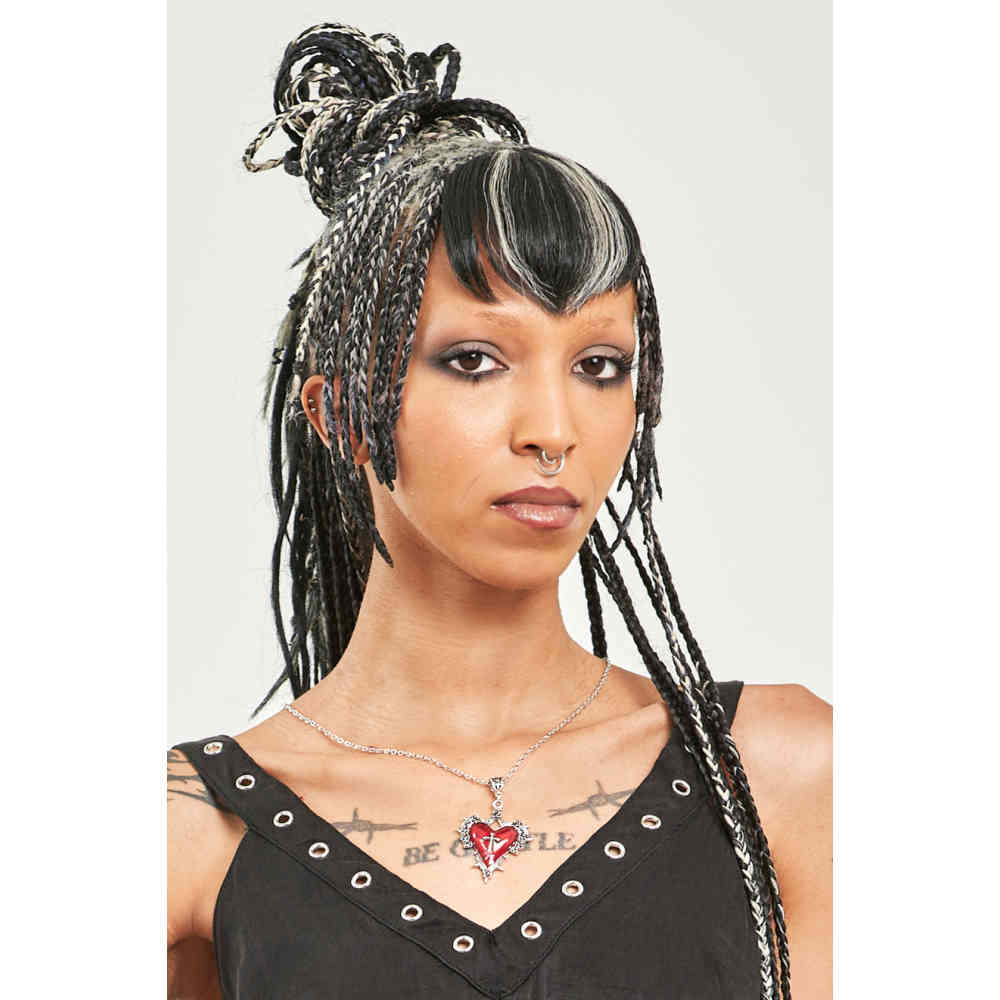 Banned - Crimson Heart Ketting - Rood